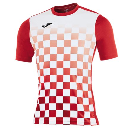 Футболка игровая Joma Flag 100682.602 цвет: красный\белый