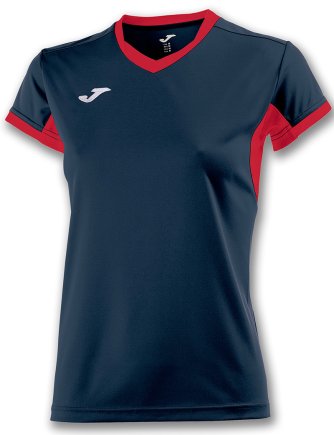 Футболка ігрова Joma Champion IV 900431.306 жіноча колір: темно-синій/червоний