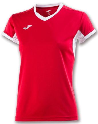 Футболка ігрова Joma Champion IV 900431.602 жіноча колір: червоний/білий