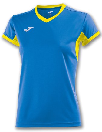 Футболка ігрова Joma Champion IV 900431.709 жіноча колір: синій/жовтий