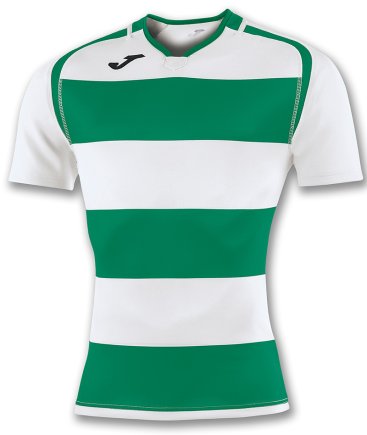 Футболка ігрова Joma Prorugby 100735.450 колір: зелений/білий