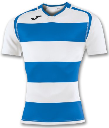 Футболка игровая Joma Prorugby 100735.700 цвет: голубой/белый
