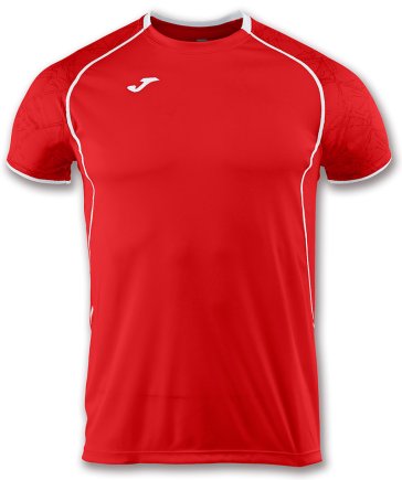Футболка ігрова Joma Olimpia 100736.600 колір: червоний/білий