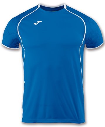 Футболка ігрова Joma Olimpia 100736.700 колір: синій/білий