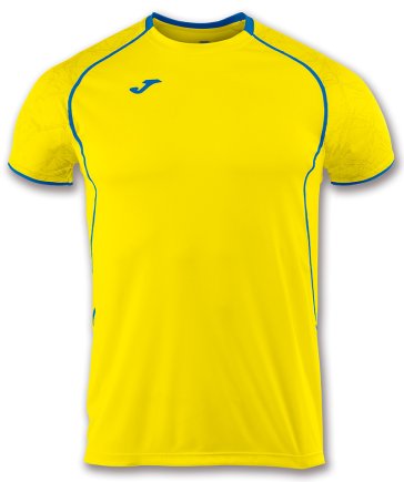 Футболка игровая Joma Olimpia 100736.907 цвет: желтый/голубой