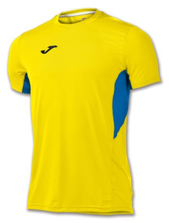 Футболка игровая Joma Record 100283.907 цвет: желтый/голубой