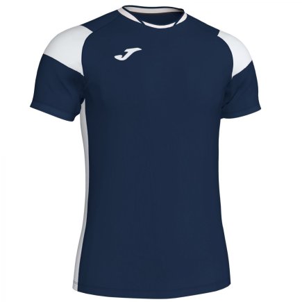 Футболка ігрова Joma CREW III 101269.332 колір: темно-синій/білий
