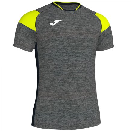 Футболка ігрова Joma CREW III 101269.159 колір: сірий/салатовий