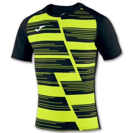 Футболка Joma HAKA 100960.121 цвет: желтый/черный