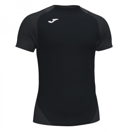 Футболка Joma Essential II 101508.110 колір: чорний/темно-сірий