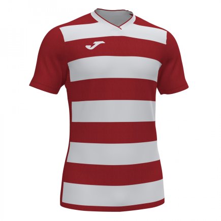 Футболка Joma Europa IV 101466.602 колір: червоний/білий