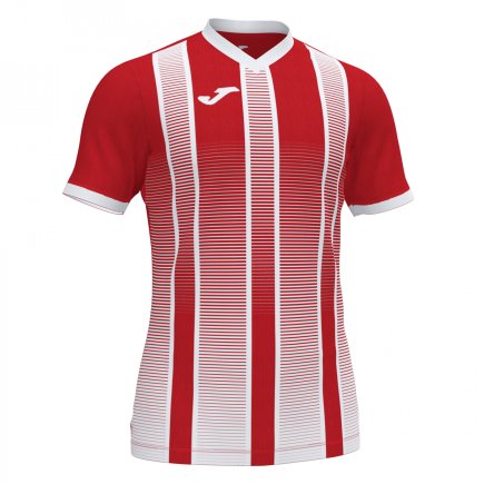 Футболка Joma Tiger II 101464.602 цвет: красный/белый