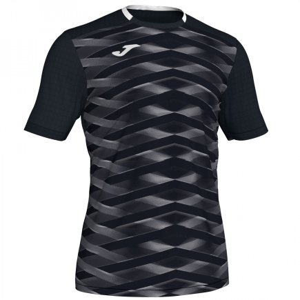 Футболка Joma Myskin Academy 101290.102 цвет: черный/белый