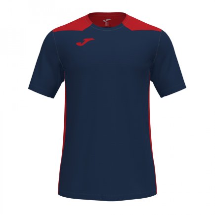 Футболка игровая Joma CHAMPIONSHIP VI 101822.336 цвет: темно-синий/красный