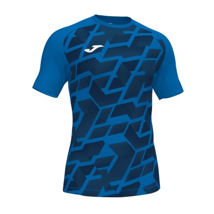 Футболка игровая Joma PERFORMANCE RUGBY 101905.703 цвет: синий/черный
