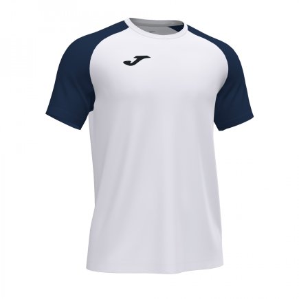 Футболка игровая Joma ACADEMY IV 101968.203 цвет: белый/темно-синий
