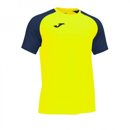 Футболка ігрова Joma ACADEMY IV 101968.063 колір: жовтий/темно-синій