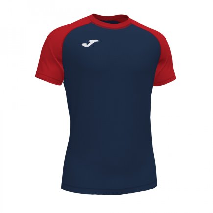 Футболка ігрова Joma ACADEMY IV 102218.336 колір: темно-синій/червоний