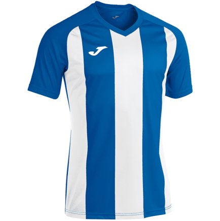 Футболка игровая Joma PISA II 102243.702 цвет: голубой/белый