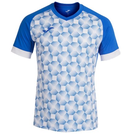 Футболка игровая Joma SUPERNOVA III 102263.702 цвет: голубой/белый