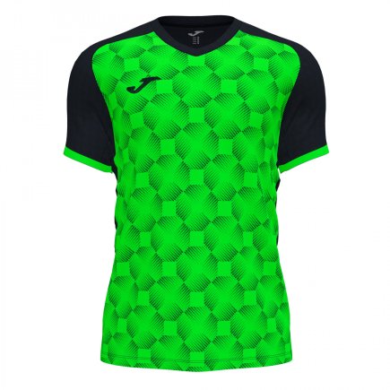 Футболка ігрова Joma SUPERNOVA III 102263.117 колір: чорний/зелений