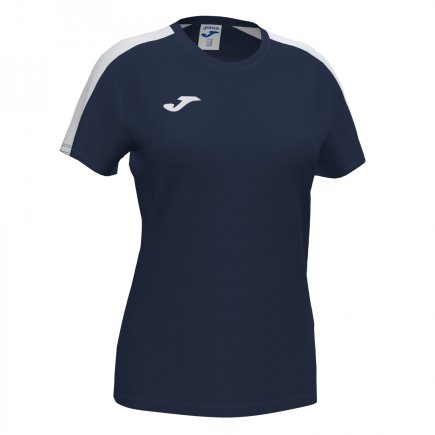 Футболка ігрова Joma ACADEMY III 901141.332 жіноча колір: темно-синій/білий
