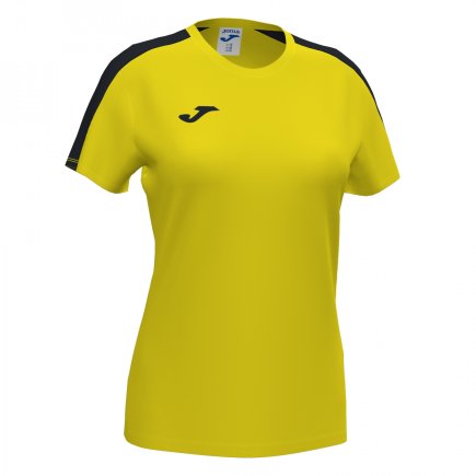 Футболка ігрова Joma ACADEMY III 901141.901 жіноча колір: жовтий/чорний