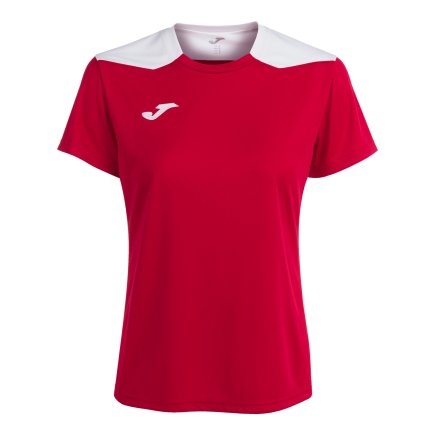 Футболка ігрова Joma CHAMPIONSHIP VI 901265.602 жіноча колір: червоний/білий