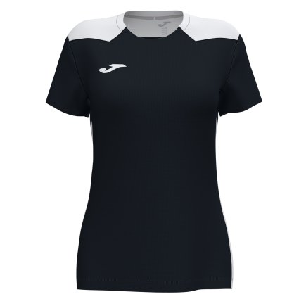 Футболка ігрова Joma CHAMPIONSHIP VI 901265.102 жіноча колір: чорний/білий