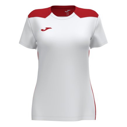 Футболка ігрова Joma CHAMPIONSHIP VI 901265.206 жіноча колір: білий/червоний