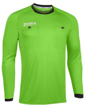 Футболка для арбітра Joma ARBITRO 100434.020 з довгим рукавом колір: салатовий