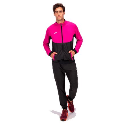 Спортивний костюм Joma CHANDAL ESSENTIAL MICRO 101021.105 колір: чорний/рожевий