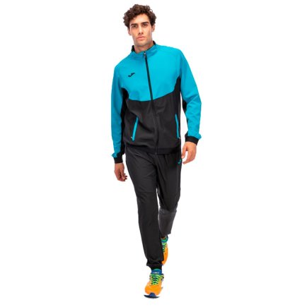 Спортивний костюм Joma CHANDAL ESSENTIAL MICRO 101021.116 колір: чорний/синій