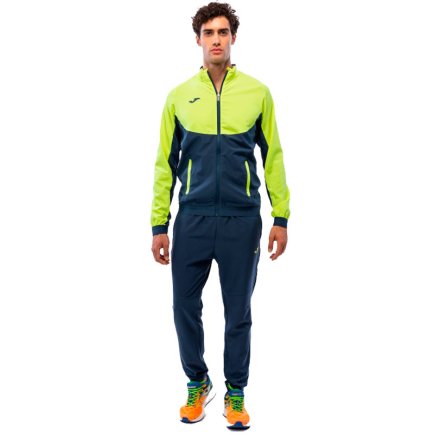 Спортивний костюм Joma CHANDAL ESSENTIAL MICRO 101021.321 колір: темно-синій/жовтий