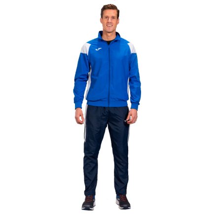 Спортивный костюм Joma Crew III 101325.702 цвет: синий/белый