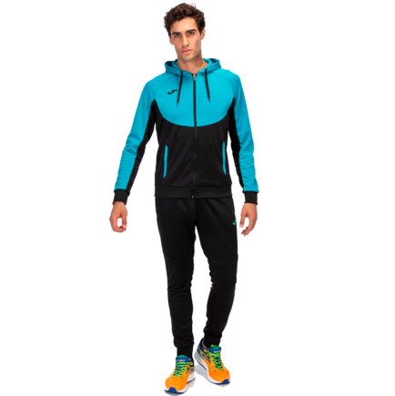 Спортивний костюм Joma ESSENTIAL 101019.116 колір: чорний/синій