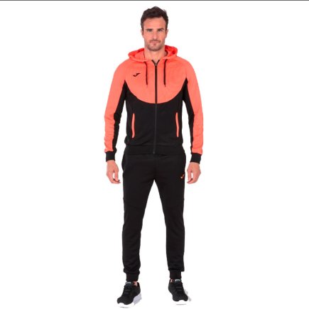 Спортивный костюм Joma ESSENTIAL 101019.120 цвет: черный/оранжевый