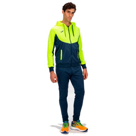 Спортивний костюм Joma ESSENTIAL 101019.321 колір: темно-синій/салатовий