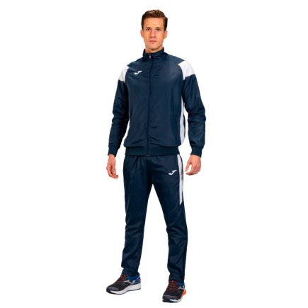 Спортивний костюм Joma Crew III 101325.332 колір: темно-синій/білий