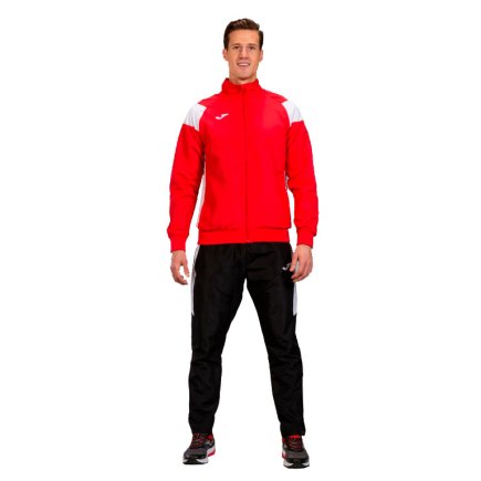 Спортивний костюм Joma Crew III 101325.602 колір: червоний/чорний