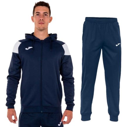 Спортивний костюм Joma Crew III набір колір: темно-синий/белий