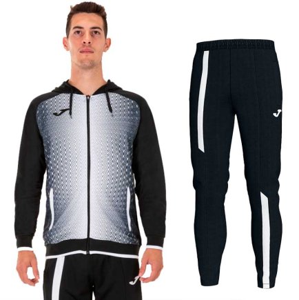 Спортивный костюм Joma Supernova набор цвет: черный/белый