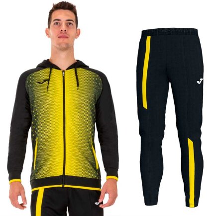 Спортивный костюм Joma Supernova набор цвет: черный/желтый