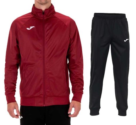 Спортивний костюм Joma Combi набір колір: бордовий/чорний