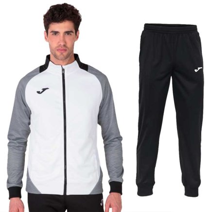 Спортивний костюм Joma Essential II набір колір: білий/чорний