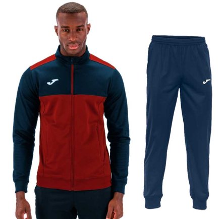 Спортивный костюм Joma Winner набор цвет: красный/темно-синий