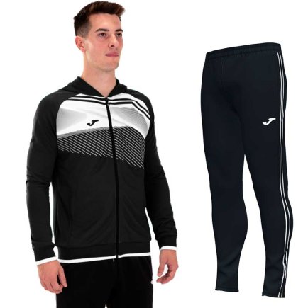 Спортивный костюм Joma Supernova II набор цвет: белый/черный