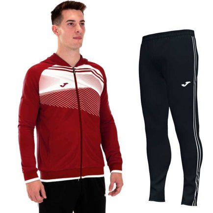 Спортивный костюм Joma Supernova II набор цвет: красный/белый