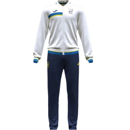 Спортивный костюм Joma UKRAINE 2021 AT101345A203 цвет: белый/синий