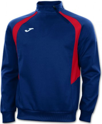 Спортивная кофта Joma Champion III 100019.306 полиэстер с коротким замком темно-сине-красная
